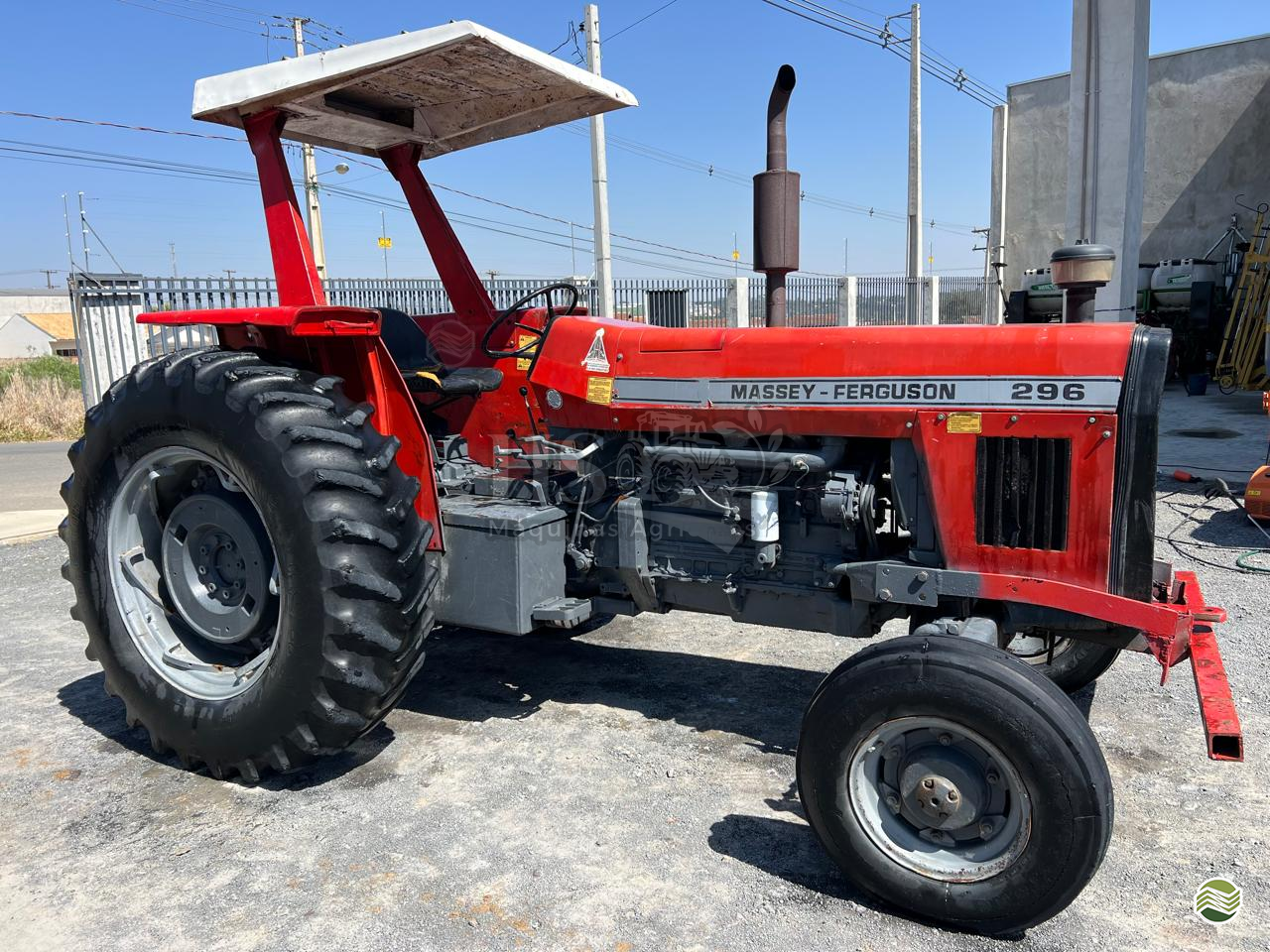 TRATOR MASSEY FERGUSON MF 296 Tração 4x2 HS Máquinas Agrícolas PALMEIRA PARANÁ PR